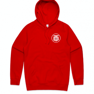 Red/White Hoodie